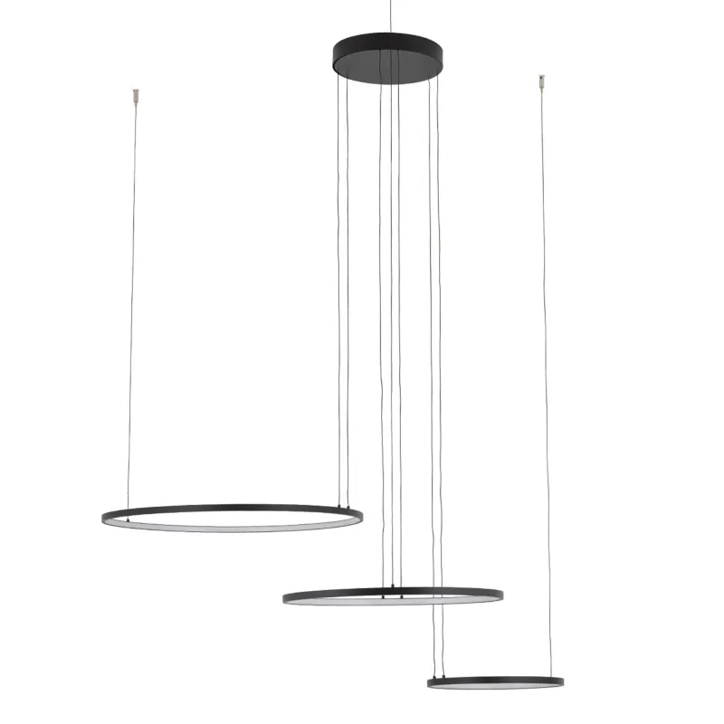 Łatwy zwrot CIRCOLO POWER LED black 3000K 11648 Nowodvorski