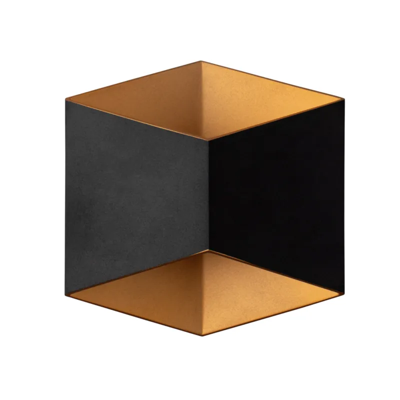 Obniżka ceny TRIANGLES LED black-gold 8141 Nowodvorski