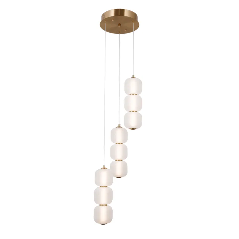 Obniżka ceny GANTI III PND-34362-9-HBR-OPAL Italux