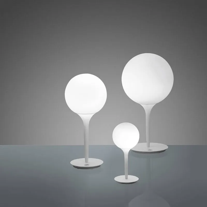 Szybka dostawa Artemide Lampa stołowa Castore biała śr. 35 cm