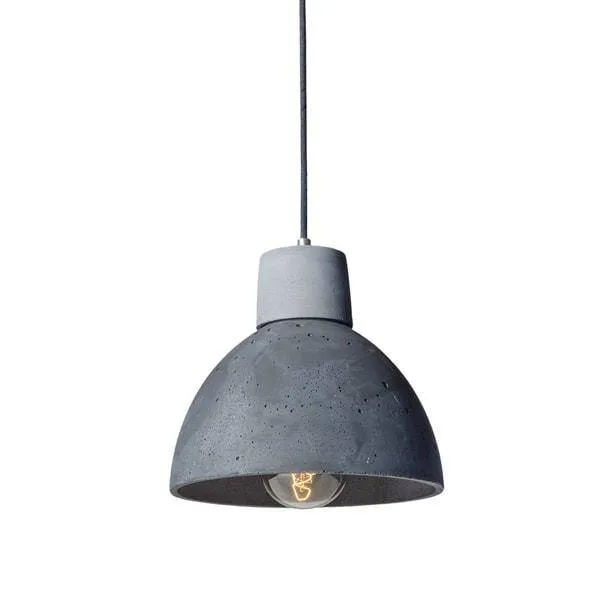 Oferta LOFTLIGHT Lampa wisząca Korta Concrete szara szer. 28 cm