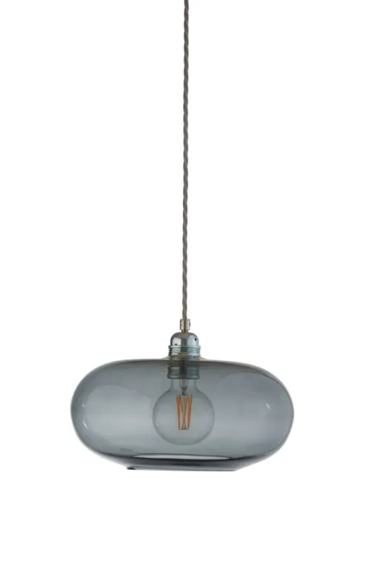 Bezpieczna płatność EBB & FLOW Lampa wisząca Horizon przydymiona szara śr. 29 cm