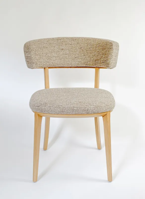 Nowość Claudie Design Krzesło Molly szary