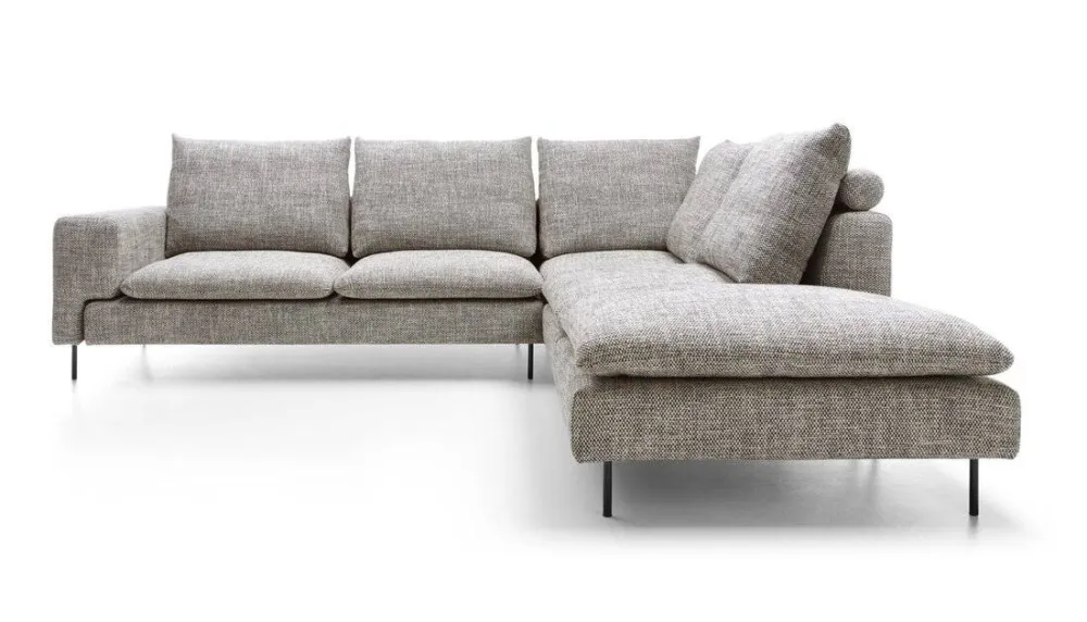 Sofa narożna / narożnik modułowy Lusso szer. 289 cm szary / kolor do wyboru Dostępne od ręki