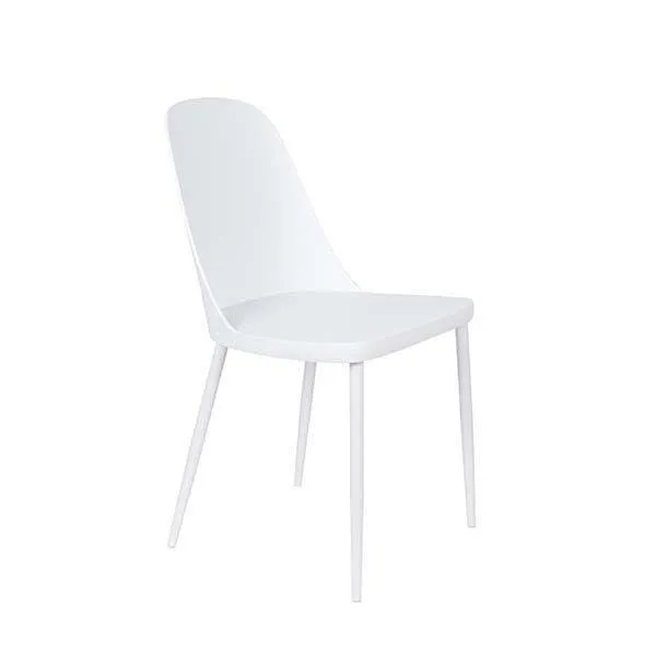 Z ekspozycji - Krzesło do jadalni Pasto białe szer. 46 cm Bestseller