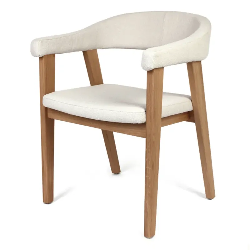 Nowość Claudie Design Krzesło tapicerowane Linda szer. 58,5 cm kolor do wyboru