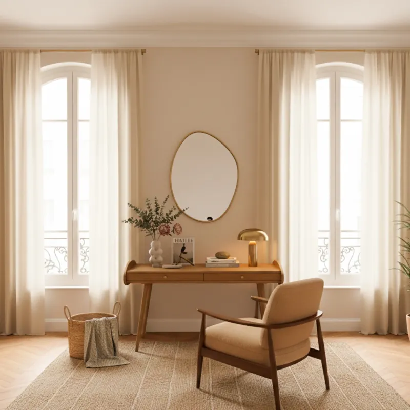 Hit cenowy Pastform Furniture Biurko drewniane Bona rozmiar i kolor do wyboru