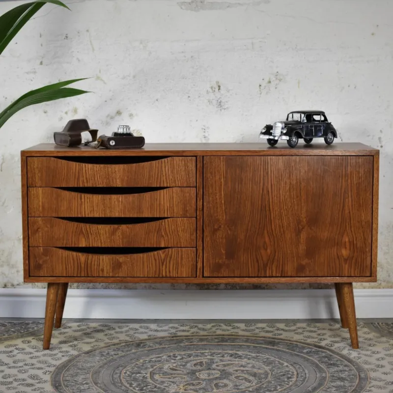 Popularny Pastform Furniture Drewniana komoda Classy Brown Mini rozmiar i kolor do wyboru