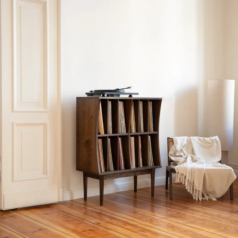 Okazja Pastform Furniture Drewniana komoda Lorn Vinyl rozmiar i kolor do wyboru
