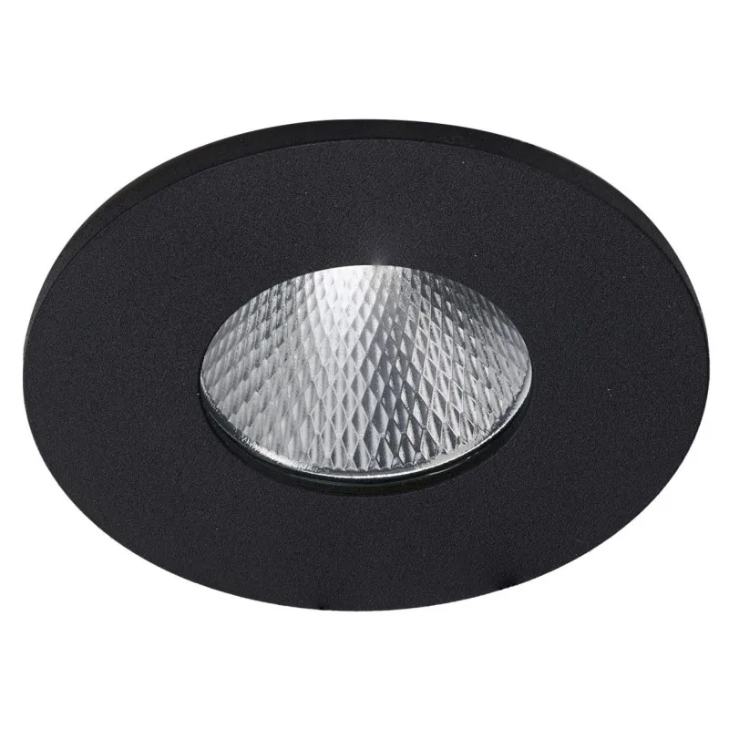 Oferta czasowa Oczko sufitowe CLEAN R IP44 7W CCT SWITCH Czarna