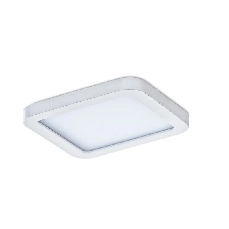 Bezpieczna płatność Oczko sufitowe SLIM 9 SQUARE 4000K IP44 Biała