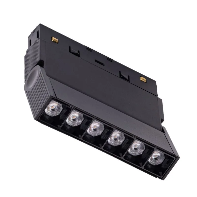 Tani Lampa szynowa ALFA CYRUS TRACK MAGNETIC 6W 4000K Czarna