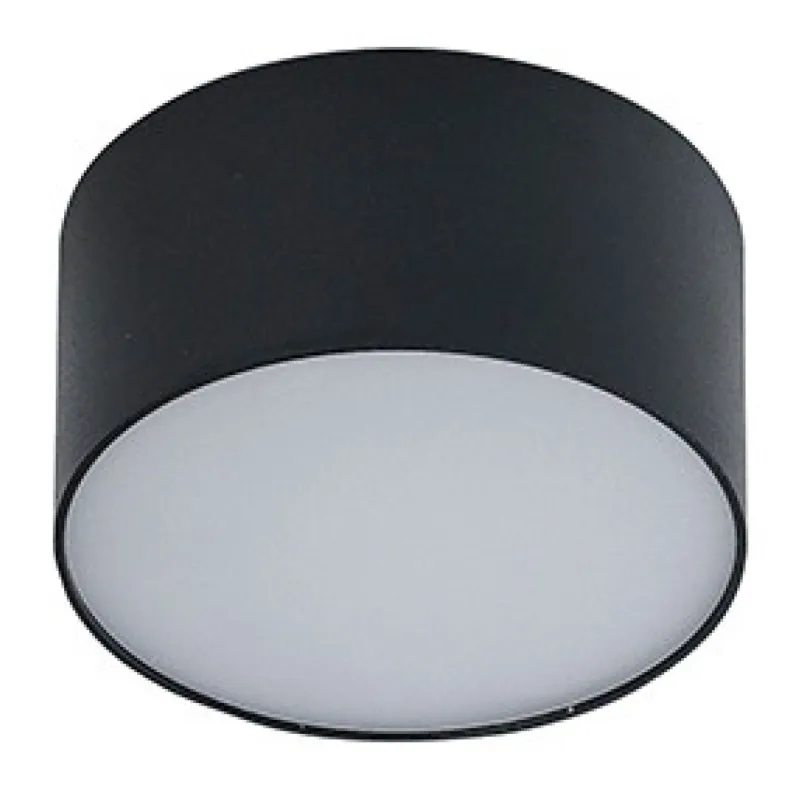 Hit sprzedaży Lampa natynkowa MONZA R 12 4000K Czarna