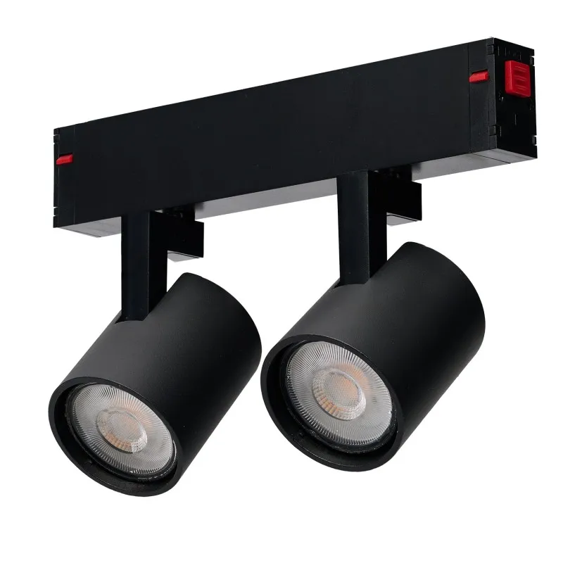 Lampa szynowa BETA GARY 2 230V TRACK MAGNETIC GU10 Czarna Szybka dostawa
