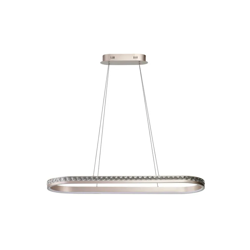 Lampa wisząca CAMELIA 100 OVAL 3-STEP DIMM Złota Szybka dostawa