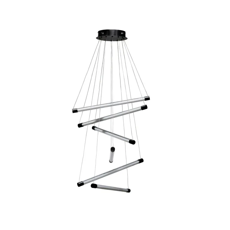 Lampa wisząca PALOS 6 3-STEP DIMM Czarna Szybka dostawa