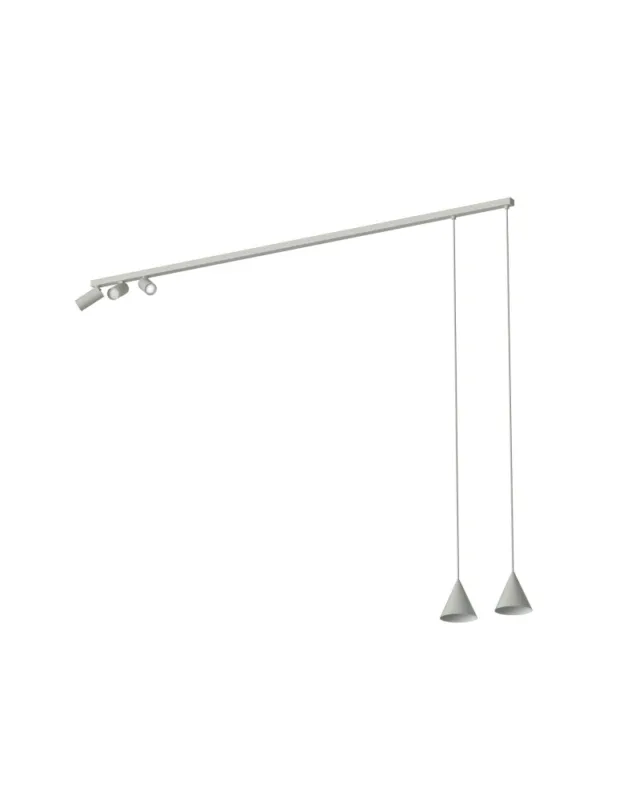 Nowodvorski FOURTY Lampy sufitowe Sufitowa Max moc 10W only LED GU10 R50, GU10 R35 Silk gray 11451 Oferta limitowana