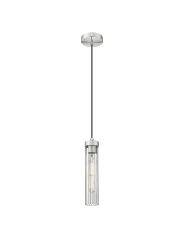 Bestseller CosmoLight Lampa wisząca QUINCY P01828NS Nikiel satynowy