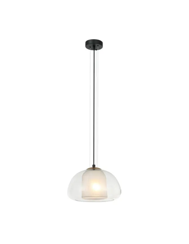 ITALUX Feder Wisząca 1xE27 40W Czarny PND-61001A-BK Taniej