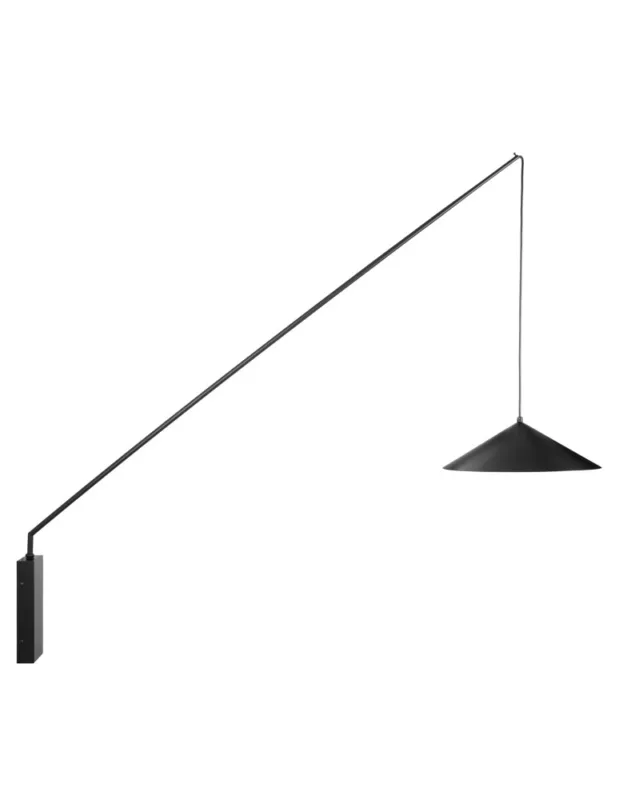 Step into Design Lampa ścienna SWING czarna 151cm Oferta