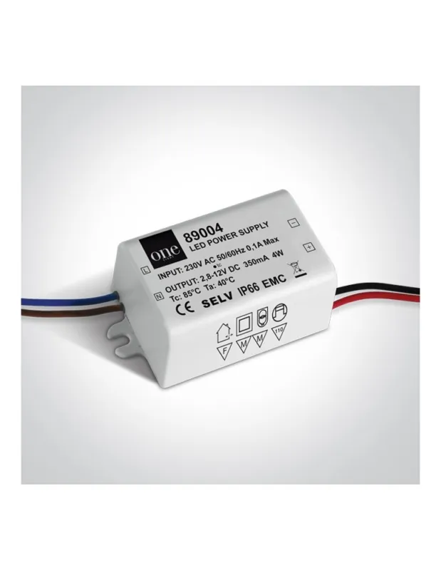 One Light zasilacz LED 350mA/opraw 1-4W kolory-swiatla.pl Szybka dostawa