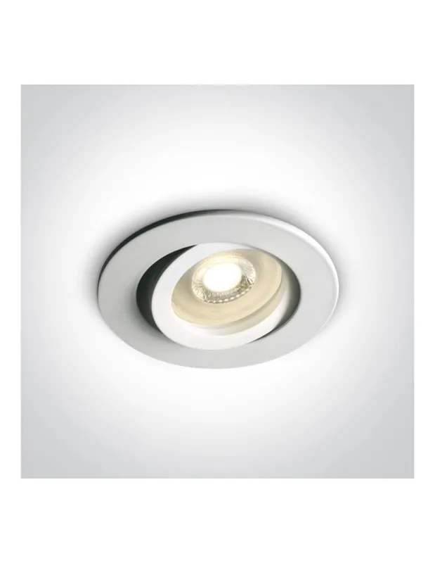 One Light Wpust biały GU10 Koraku 11105A1/W kolory-swiatla.pl Ostatnie sztuki