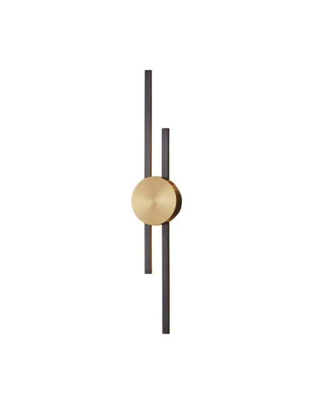 Step into Design Lampa ścienna CENTRO LED czarna 64cm ST-B3327-S Łatwy zwrot