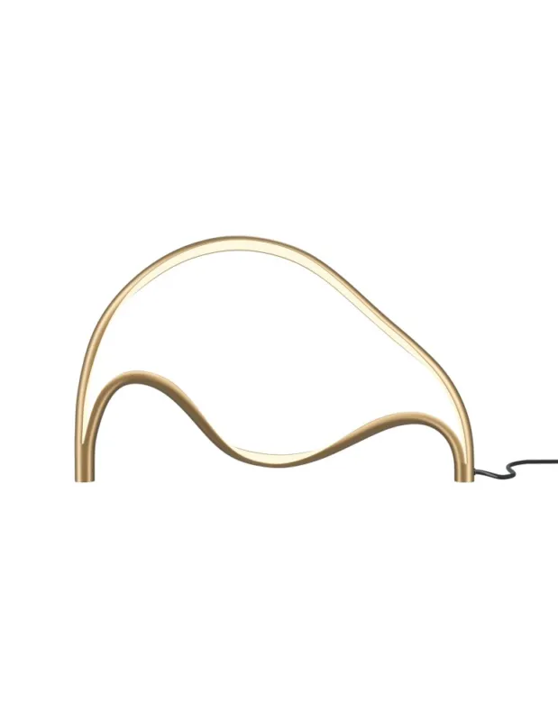 Maytoni Plons Lampa Stołowa LED 12W 760lm 3000K Mosiądz MOD283TL-L12BS3K Ekspresowa dostawa