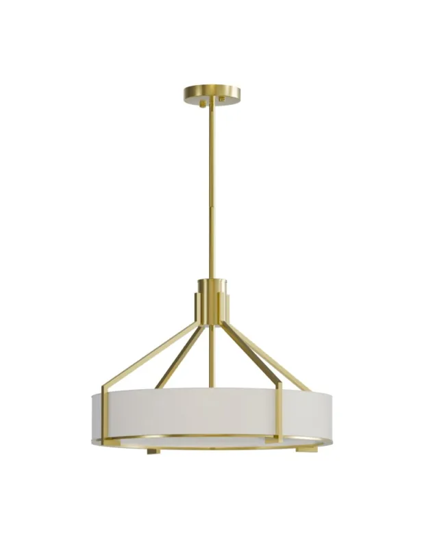 Do wyczerpania zapasów Open Design Highlights Doretto Old Gold 50 Wisząca 3xE27 Max 15W LED 230V Biały Kremowy Biały Matowy Złoto Satynowe OR85631