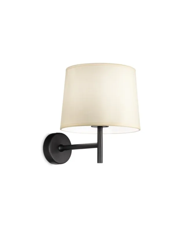 Ideal Lux Lampa Ścienna SET UP MAP1 NERO Czarny 259772 Wyprzedaż