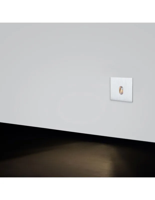 ELKIM Lighting LESEL 001 XL Power LED 1W Biała ciepła 3000K Aluminium szczotkowane 100102108 Taniej