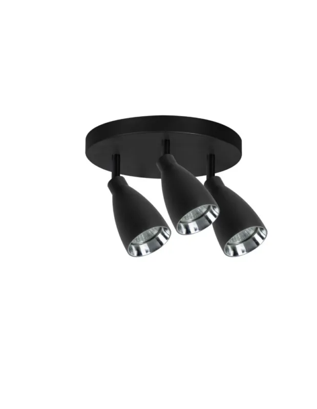 Light Prestige Campana 3 plafon czarny 3xGU10 LP-3103/3C BK Taniej
