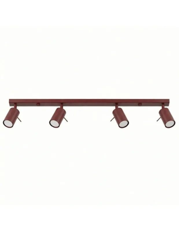 Sollux Plafon RING 4L burgund SL.2163 Zniżka