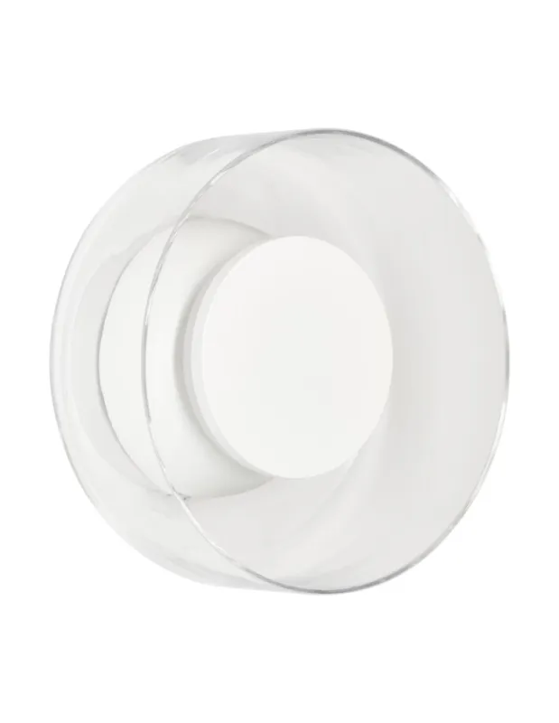 Step Into Design Lampa ścienna DONUT 18 – LED, szkło transparentne, biały środek ST-5072W transparent white Łatwy zwrot