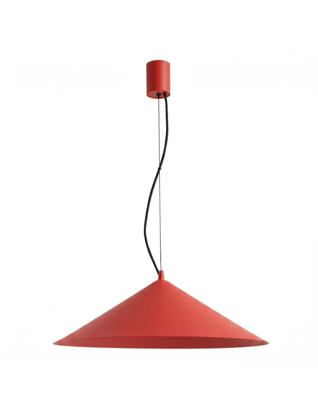 Okazja Thoro Lampa wisząca FINT czerwona LED 3000K TH.951