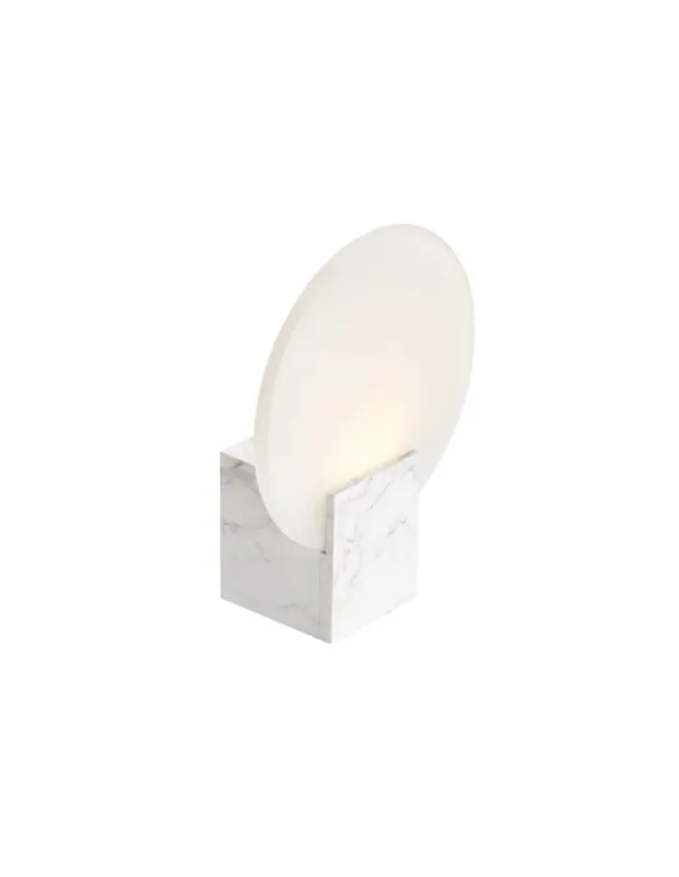 Oferta limitowana NORDLUX Lampa ścienna HESTER 1xLED Tworzywo sztuczne Marmur 2015391020
