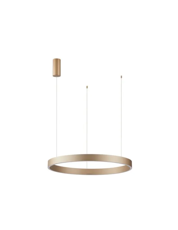 Złoty Wiszący Sufit Italux Brasco Up Down 2xLED 60W - Elegancja i Zamów dziś