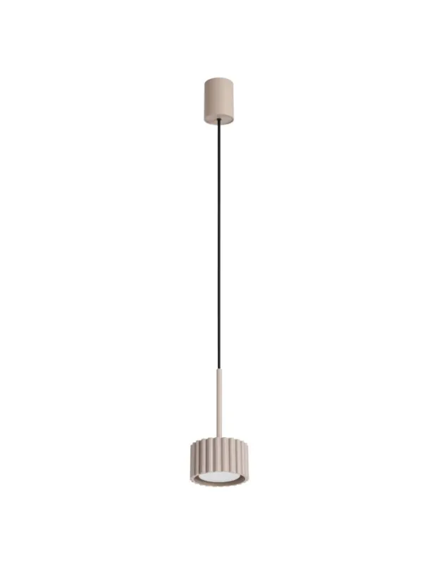 Dodaj do koszyka Sollux Lampa wisząca AURA 1 taupe Gx53 SL.2683