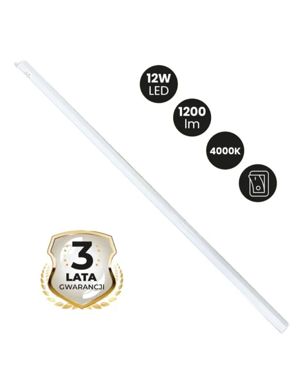 Eko-Light Listwa LED Vito T5 12W 4000K 90cm EK1498 Promocja