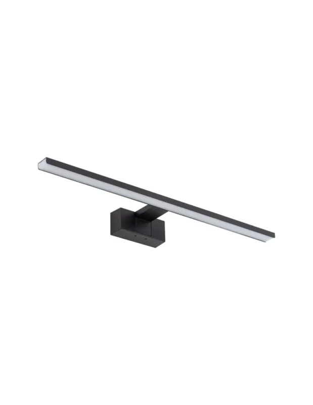 Bezpieczne zakupy Nowodvorski CEZANNE LED M Ścienna Kinkiet obrazowe Max moc 12W LED 4000K Czarny 10677