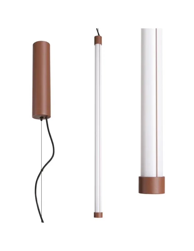 Dostępne od ręki Thoro Lampa wisząca TRANG 75 mocca LED 4000K TH.892