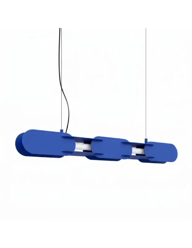 Thoro Lampa wisząca CHAIN 91 ultramaryna LED 4000K TH.822 Łatwy zwrot