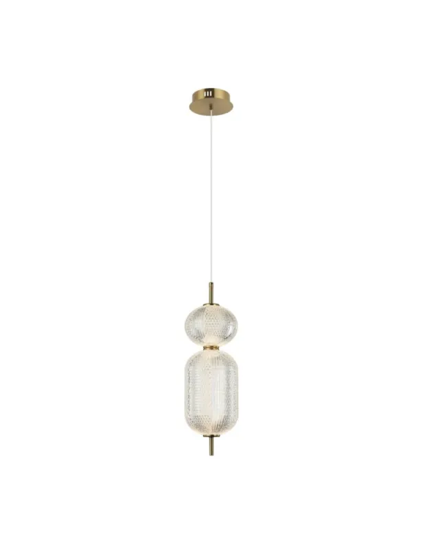 Italux Corado Wisząca LED 15W 3000K 1647 lm Złoty PND-81438-1C-GD Tylko dziś