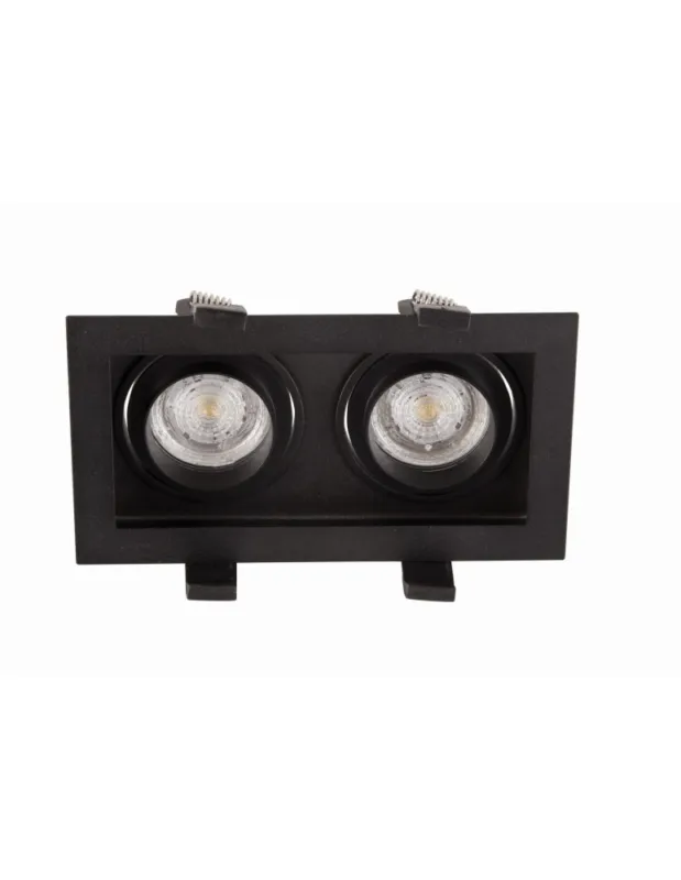 Dostępne od ręki Luces Exclusivas ARROYITO Wpuszczana 1xGU10 LED czarny LE61384