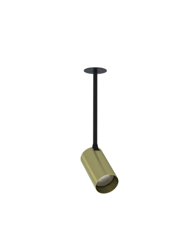 Oferta limitowana Nowodvorski MONO SURFACE LONG S Podtynkowa 10W only LED GU10 Mosiądz