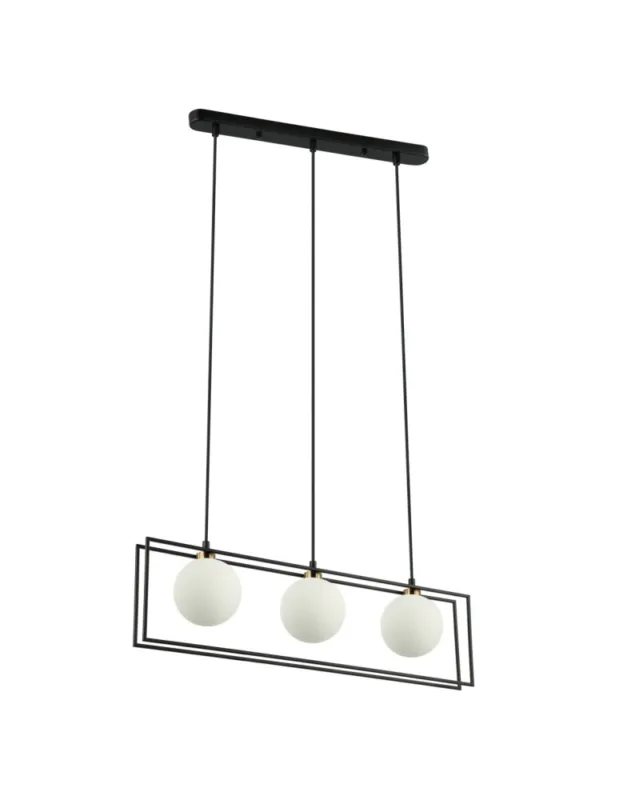 ITALUX Grosetta Wisząca G9 3x25W - Czarny PND-53423-3-BK - Oświetl Ostatnie sztuki