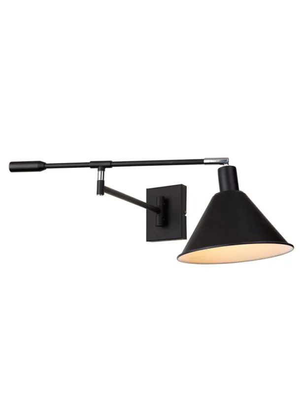 Ograniczona ilość ITALUX Trinity Kinkiet E14 1x60W Chrom/Czarny MB-402721-IT BL kolory-swiatla.pl