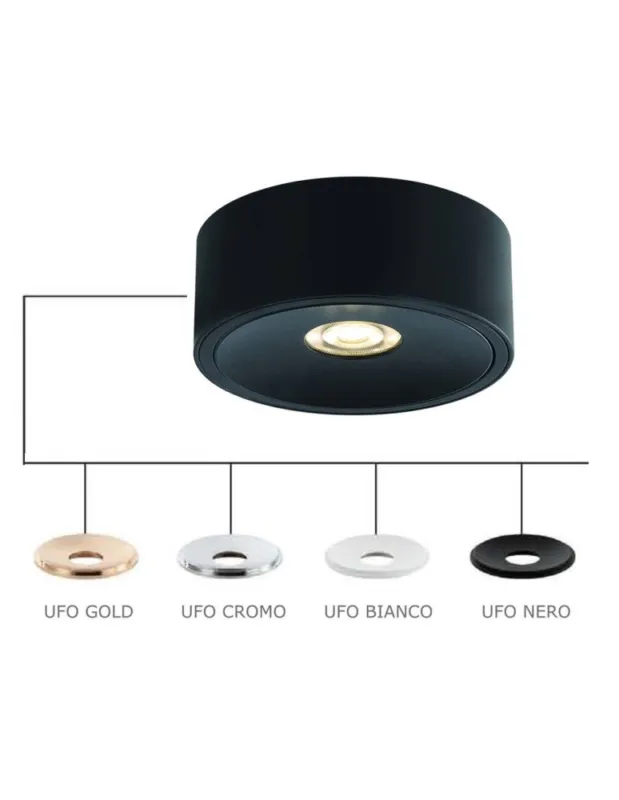 Kup Teraz Orlicki Design Neo Nero Slim Kg/Ufo Bianco - Czarny Mat/Bi Ekspresowa dostawa