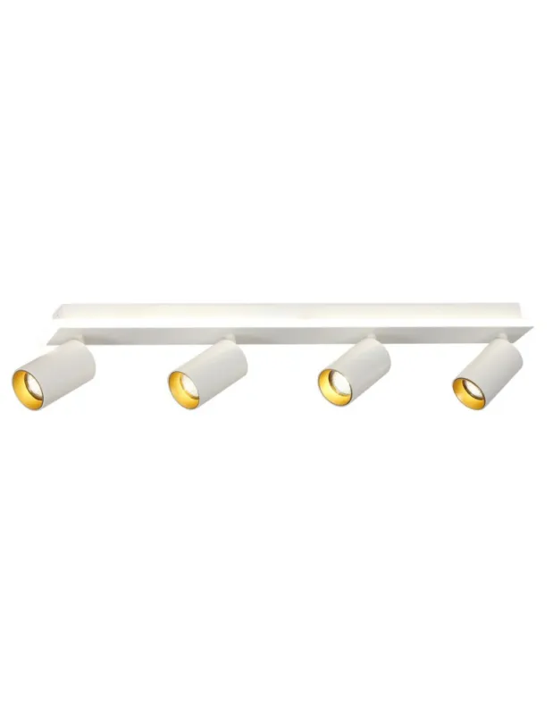 Light Prestige Lampa sufitowa Parma 4xGU10 + 1xLED biała LP-0612/4C WH Darmowy zwrot