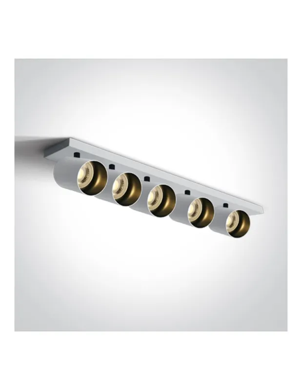 Premium One Light ELATOS 5 sufitowa 5x10W GU10 biały 65505N/W